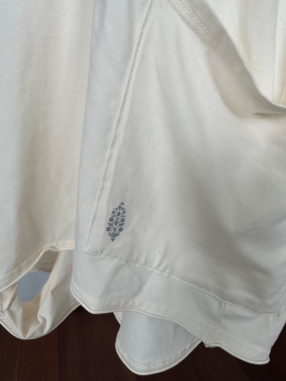 Free People FP Movement Hot Shot Romper Creme - Picture 4 of 6